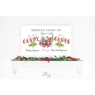 2410 Kringle Candy Co. 60x30 cm (fa)