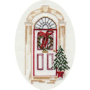 bt-dwcdx07 Christmas Door 9x13,3 cm