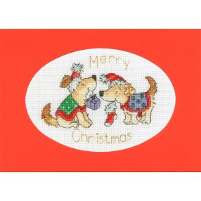   XMAS66 Margaret Sherry Christmas Cards - Christmas Treats 13x9 c