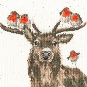 XHD110 Hannah Dale - Festive Friends 26x26 cm