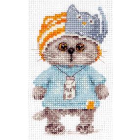 0-230 Basik baby cat 7x12 cm