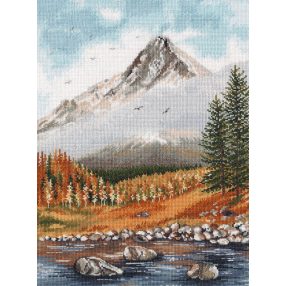 S1514 Ősz a hegyekben 25x35 cm