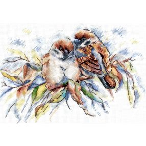 SANV-41 Sparrows 15x12 cm
