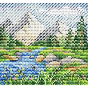 SM640 Mountain majesty 10x11 cm