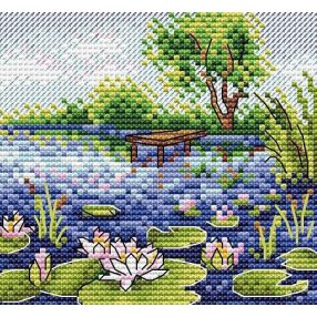 SM659 Water lilies 10x11 cm