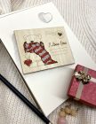 KF022-132 Wooden Postcard I love you-Bear 9x11 cm