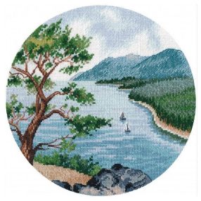 S1519 Bajkál tó 20x20 cm