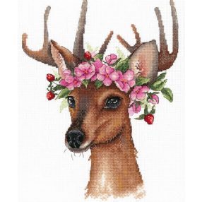 SNV791 Forest deer 25x20 cm