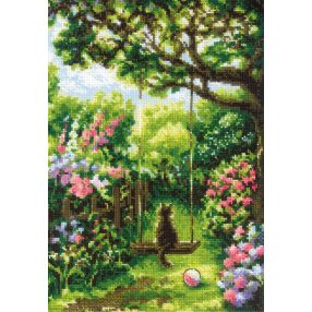 2114 Garden Swing 21x30 cm