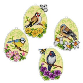 SA7686 Birds 9x12 cm