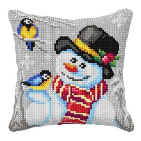 99060 Snowman 40x40 cm