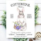 2453 Cottontail farms - nyuszi kosarral 40x30 cm
