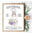 2453 Cottontail farms - nyuszi kosarral 40x30 cm