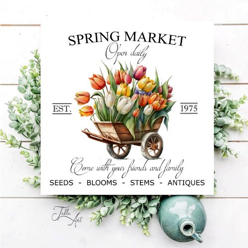 2461 Spring market - tulipánok 