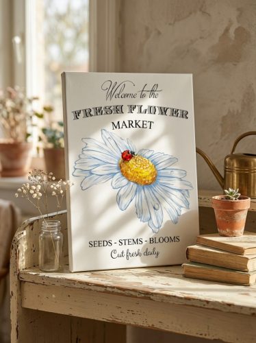2479 Welcome to the fresh flower market - katica 
