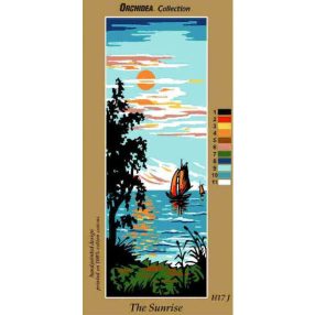 sah17j Napfelkelte 18x50 cm