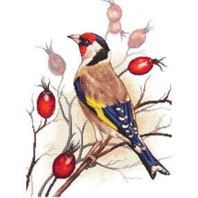 Z10815 Birds - Goldfinch 18x23 cm