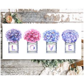 1534 Love - hortenziák 