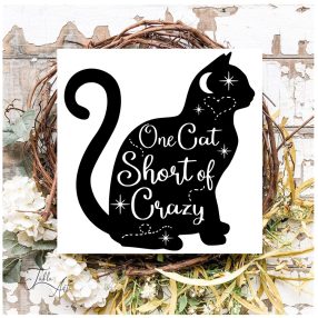 1660 One cat short of crazy 