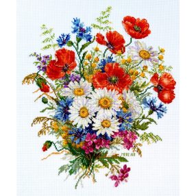 SK222A Meadow Blooms 30x26 cm