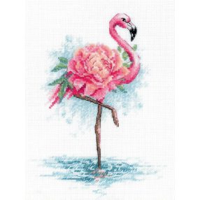 2117 Blooming Flamingo 18x24 cm