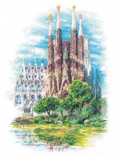 2098 Sagrada Familia 30x40 cm