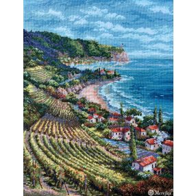 SK226 Coastline View 33,5x25 cm