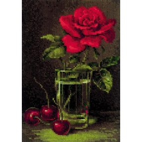 2123 Rose and Sweet Cherry 15x21 cm