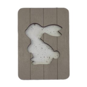 KF056-14 Fa tűtartó - nyuszi 5x7 cm