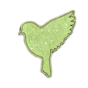 KF059-12 Tűmágnes - madár 3,5x3 cm