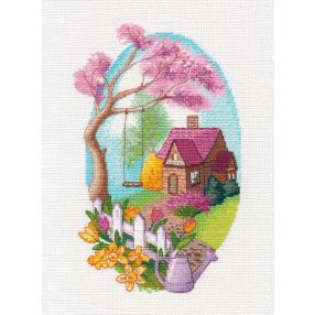 S1534 Tavaszi hangulat 14x24 cm