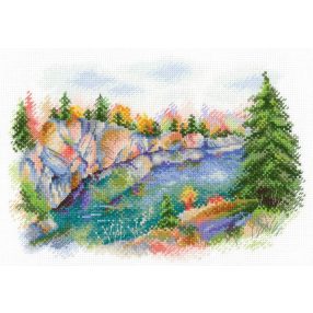 SNV802 Karelia. Ruskeala park 25x18 cm