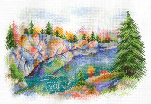 SNV802 Karelia - Ruskeala park 25x18 cm