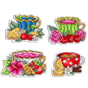 SR842 Tea fantasy.Magnets 11x6 cm