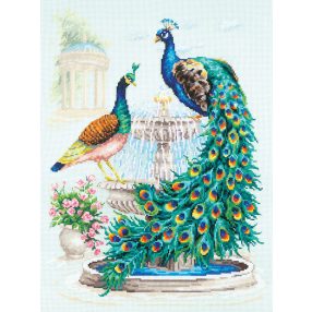 ci-210-213 Peacocks 30x40 cm