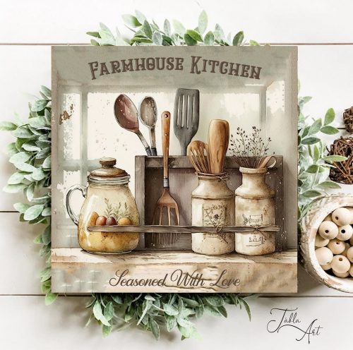 2507 Farmhouse Kitchen - Seasoned with love 