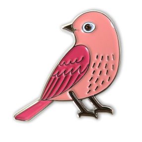 Leti 14338 Dalos madár - tűmágnes 3 cm