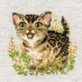 2119 Bengal Kitten 15x15 cm