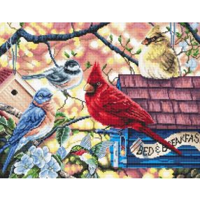 Leti 8062 Springtime Songbirds 33x26 cm