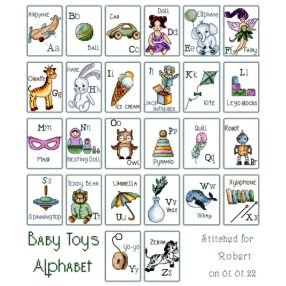 Leti 8063 Baby Toys Alphabet 38x33 cm