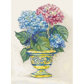 Leti 8065 Hydrangea Blooms 30x22 cm