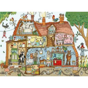   XCT36 Amanda Loverseed - Cut Thru' Old MacDonald 35x26 cm