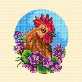 SA7924 Rooster 20x20 cm