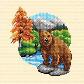 SA7922 Bear 20x20 cm