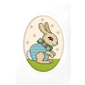 SA6306 Nyuszi - üdvözlőlap 10,5x15 cm