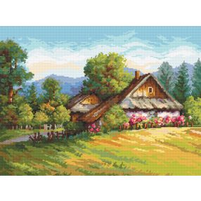 Z4713 Country summer 40x30 cm