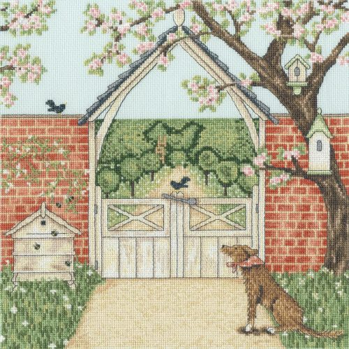 XSS20 Sally Swannell - Lych Gate 26x26 cm