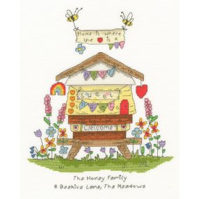 XETE12 Eleanor Teasdale - Bee Home 20x25 cm