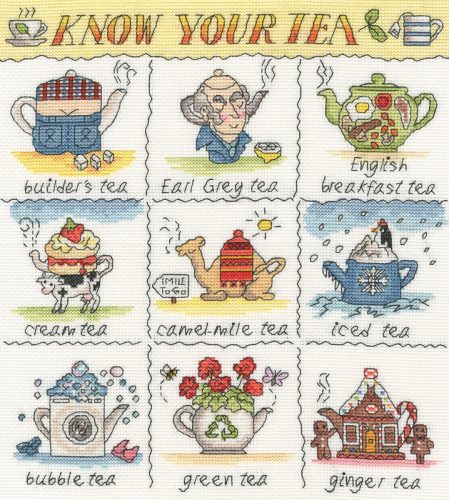 XHS16 Helen Smith - Know Your Tea 26x29 cm