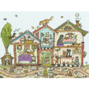 XCT41 Amanda Loverseed - Pooch Palace 35x26 cm